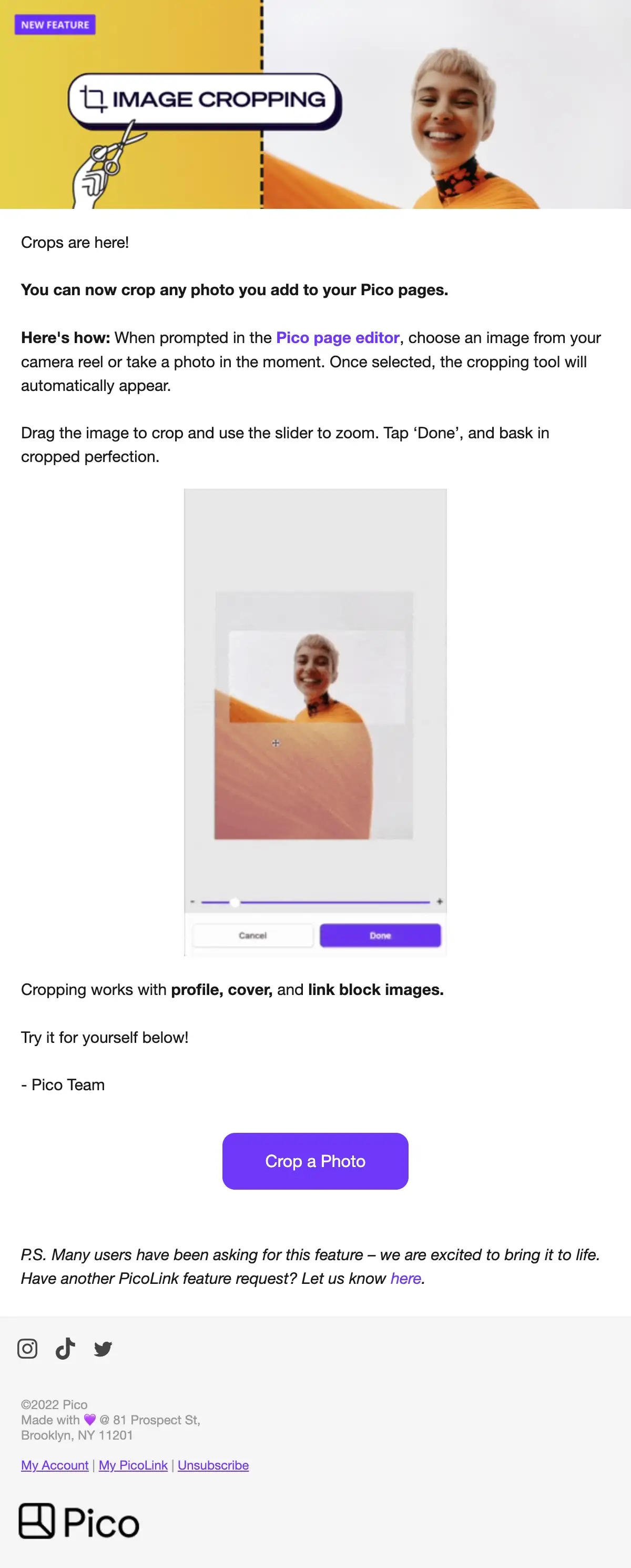 Pico feature update