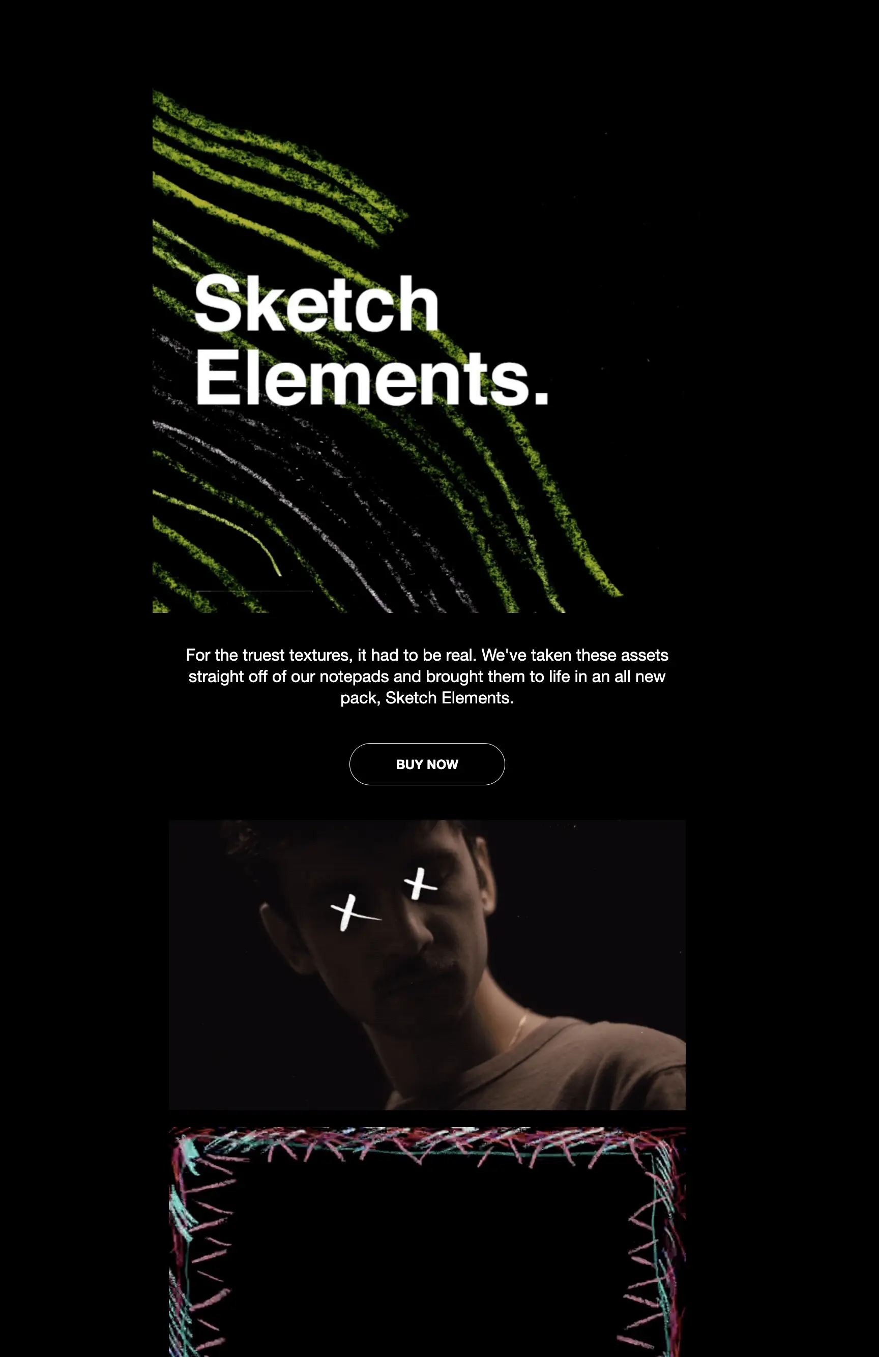 Sketch elements email