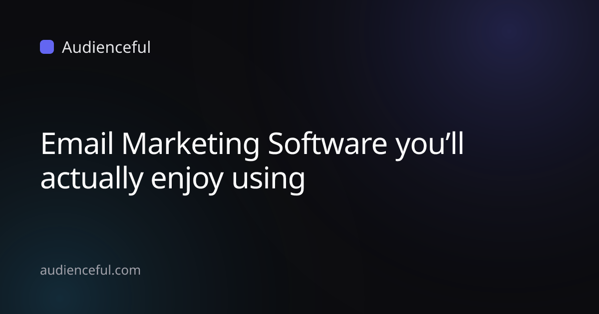 Audienceful screenshot
